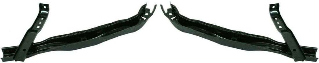 Set Of 2 Front Bumper Bracket Reinforcement Steel Right Passenger & Left Driver Side Direct Replacement Compatible With 2002-2004 Acura RSX AC1027102 AC1026102 71140S6M000