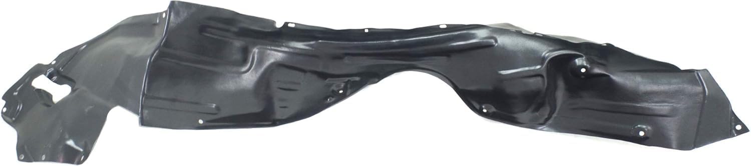 Front Fender Liner Left Driver Side Direct Replacement Compatible With 1997-2001 Lexus ES300 LX1250105 5387633080