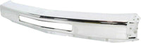Front Bumper Chrome Steel + Lower Valance Air Deflector + Extension Textured + End Caps Primed RH & LH Direct Replacement Compatible With Chevrolet Silverado 1500 2007-2013 GM1092191