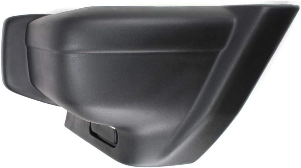 Front Bumper End Caps Textured + Mounting Arm Brackets Left Driver & Right Passenger Side Direct Replacement Compatible With Jeep Cherokee 1997-2001 CH1004126 CH1005126 CH1066104