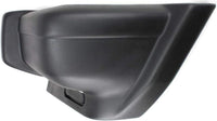 Front Bumper End Caps Textured + Mounting Arm Brackets Left Driver & Right Passenger Side Direct Replacement Compatible With Jeep Cherokee 1997-2001 CH1004126 CH1005126 CH1066104