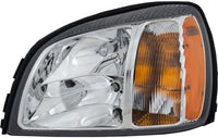 Set Of 2 Front Headlight Assembly Right Passenger & Left Driver Side Direct Replacement Compatible With 2004-2005 Cadillac DeVille GM2502240 GM2503240 19245433 19245434