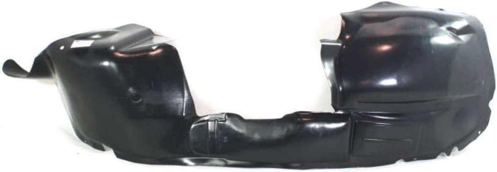 Front Fender Liner Left Driver Side Direct Replacement Compatible With 2001-2003 Dodge Caravan / 2004-2007 Chrysler Town & Country CH1248113 4857223AB