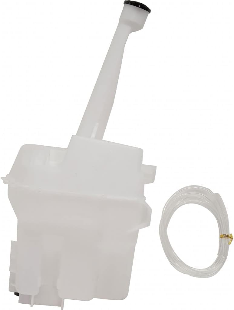 AUTOS PARTS PLUS Windshield Washer Fluid Reservoir Bottle Tank With Pump & Cap Direct Replacement Compatible With 2003-2008 Toyota Corolla TO1288112 8531502111-PFM