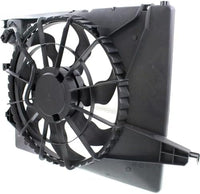 Front Radiator Fan Shroud Assembly Plastic Direct Replacement Compatible with 2013-2018 Hyundai Santa Fe Sport / 2014-2015 Kia Sorento HY3115142 253804Z000