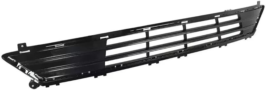Front Bumper Cover Primed + Upper Lower Center Grilles + Headlights + Fog Lights & Covers With Chrome Trim Left And Right Side Direct Replacement Compatible With 2017-2018 Ford Fusion
