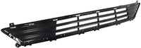 Front Bumper Cover Primed + Upper Lower Center Grilles + Headlights + Fog Lights & Covers With Chrome Trim Left And Right Side Direct Replacement Compatible With 2017-2018 Ford Fusion