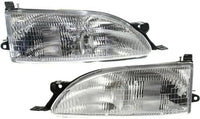 Set Of 2 Front Headlight Assembly Right Passenger & Left Driver Side Direct Replacement Compatible With 1995-1996 Toyota Camry TO2503112 TO2502112 8111006032 8115006032