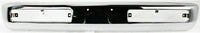AUTOS PARTS PLUS Front Bumper Chrome Steel + Fog Light Molding + Signal Lamp Assembly Left Driver & Right Passenger Side Direct Replacement Compatible With 1996-1997 Nissan Pickup NI1002127 NI1038101