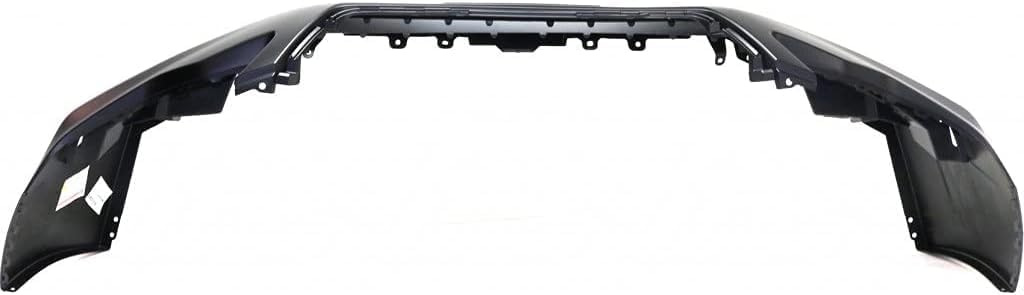 Front Bumper Cover Primed + Upper Grilles Textured Black Shell & Insert With Chrome Moldings+ Head Lights Left & Right Side Direct Replacement Compatible With 2015-2016 Subaru Impreza
