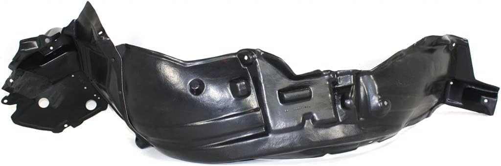 Front Fender Liner Left Driver Side Direct Replacement Compatible with 1998-2005 Lexus GS300 / 1988-2000 GS400 / 2001-2005 GS430 LX1250103 5387630110
