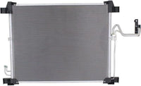 Front A/C Condenser Aluminum Core Direct Replacement Compatible With 2008-2012 Infiniti EX35 / 2009-2012 FX35 / 2009-2013 FX50 / 2014-2017 QX50 / QX70 IN3030161 921101BA0A