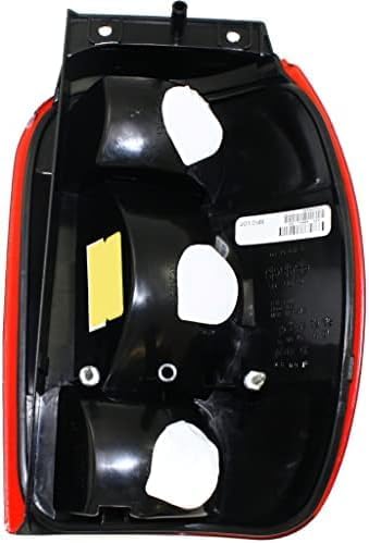 Set Of 2 Tail Light Lens And Housing Right Passenger & Left Driver Side Direct Replacement Compatible With 1998-2001 Ford Explorer/Mercury Mountaineer FO2801120 FO2800120