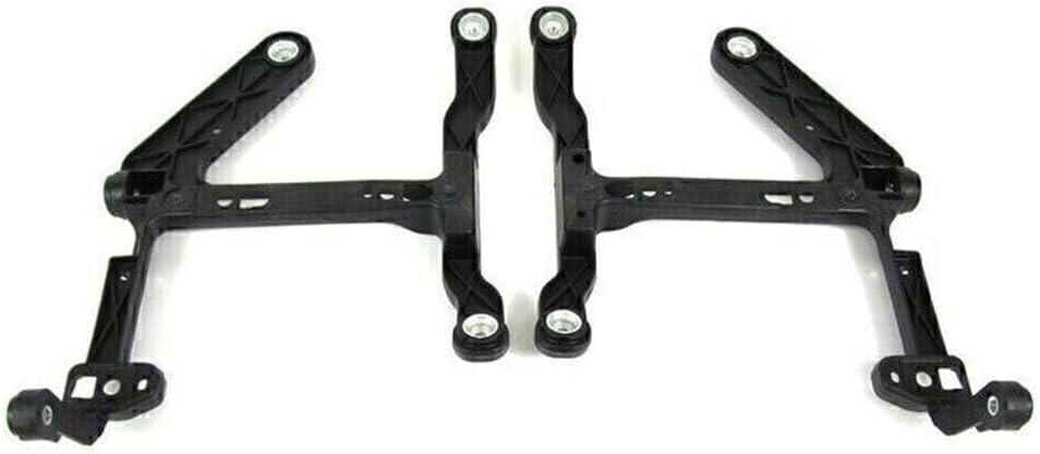 Set Of 2 Front Fog Light Mounting Bracket Left Driver & Right Passenger Side Direct Replacement Compatible With 2013-2018 RAM Pickup 1500/2019-2021 Classic-1500 CH1061108 68232454AA