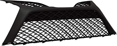Front Bumper Grille Textured Dark Gray Plastic Direct Replacement Compatible With 2018-2020 Toyota Camry TO1036196 5310206320