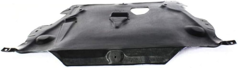Front Engine Splash Shield Under Cover Direct Replacement Compatible with 2008-2011 Volvo S80 / 2010-2013 XC60 312625106