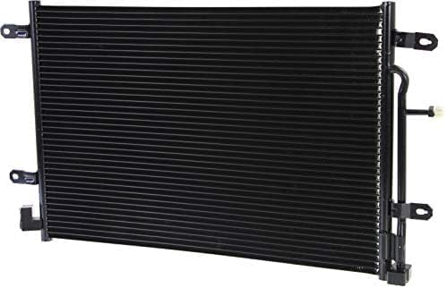 Front A/C Condenser Aluminum Core Direct Replacement Compatible With 2005-2009 Audi A4 AU3030127 8E0260403T
