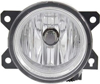 Set Of 2 Front Fog Lights Assembly Plastic Left Driver & Right Passenger Side Direct Replacement Compatible With 2016-2021 Honda Civic / 2018-2020 Fit HO2593143 HO2592143