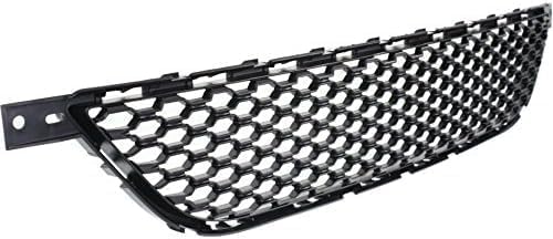 Front Bumper Grille Textured Direct Replacement Compatible With 2013-2016 Dodge Dart CH1036125 68081409AA
