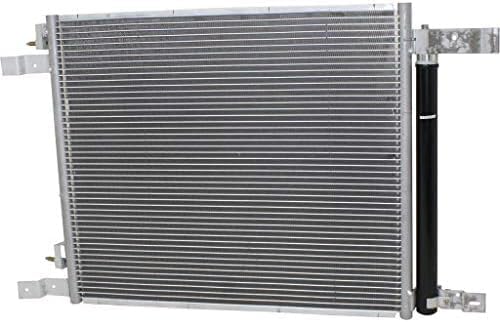 Front A/C Condenser Aluminum Core Direct Replacement Compatible With 2010-2016 Cadillac SRX GM3030294 22973655