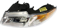 Set Of 2 Front Headlight Assembly Right Passenger & Left Driver Side Direct Replacement Compatible With 2000 Chrysler Town & Country/Voyager/Dodge Caravan CH2502134 CH2503134