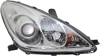 Set Of 2 Front Head Light Assembly Plastic Left Driver & Right Passenger Side Direct Replacement Compatible With 2005-2006 Lexus ES330 LX2502125 LX2503125 8117033561 8113033561