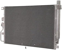 Front AC Condenser Aluminum Core Direct Replacement Compatible With 2007-2009 Suzuki XL-7/2008-2017 Chevrolet Equinox / 2008-2009 Pontiac Torrent / 2010-2017 GMC Terrain GM3030284