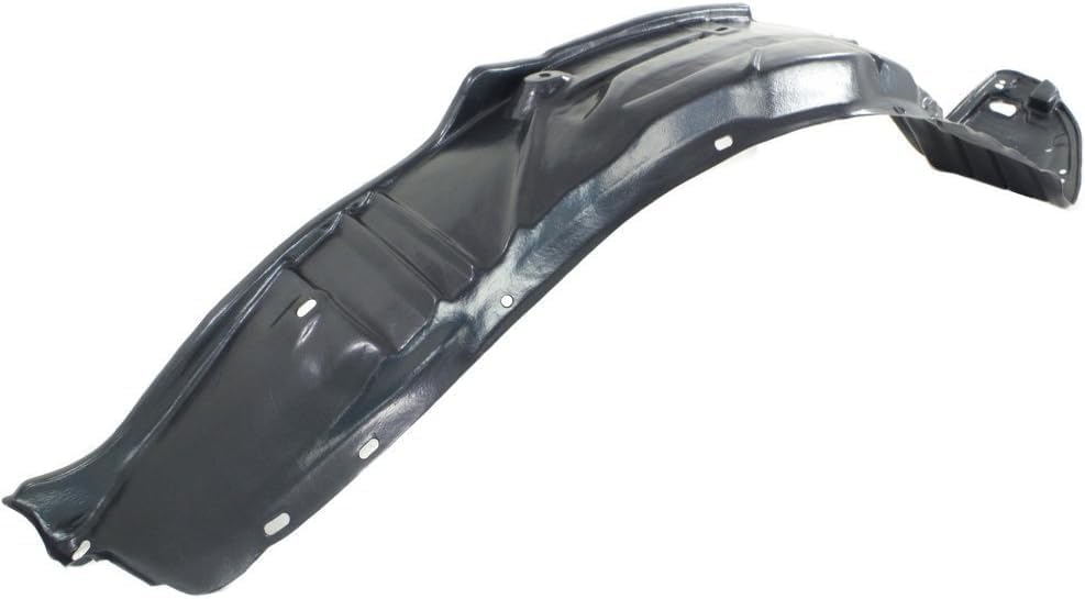 Front Fender Liner Right Passenger Side Direct Replacement Compatible With 2004-2005 Honda Civic HO1249122 74101S5BJ01