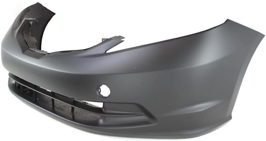 Front & Rear Bumper Cover Primed Plastic Direct Replacement Compatible With 2009-2014 Honda Fit HO1000265 HO1100255 04711TK6A80ZZ 04715TK6A91ZZ