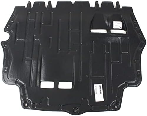 Front Engine Splash Shield Under Cover Plastic Direct Replacement Compatible with 2006-2010 Volkswagen Passat / 2009-2017 CC VW1228115 3C0825235J