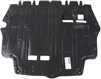 Front Engine Splash Shield Under Cover Plastic Direct Replacement Compatible with 2006-2010 Volkswagen Passat / 2009-2017 CC VW1228115 3C0825235J