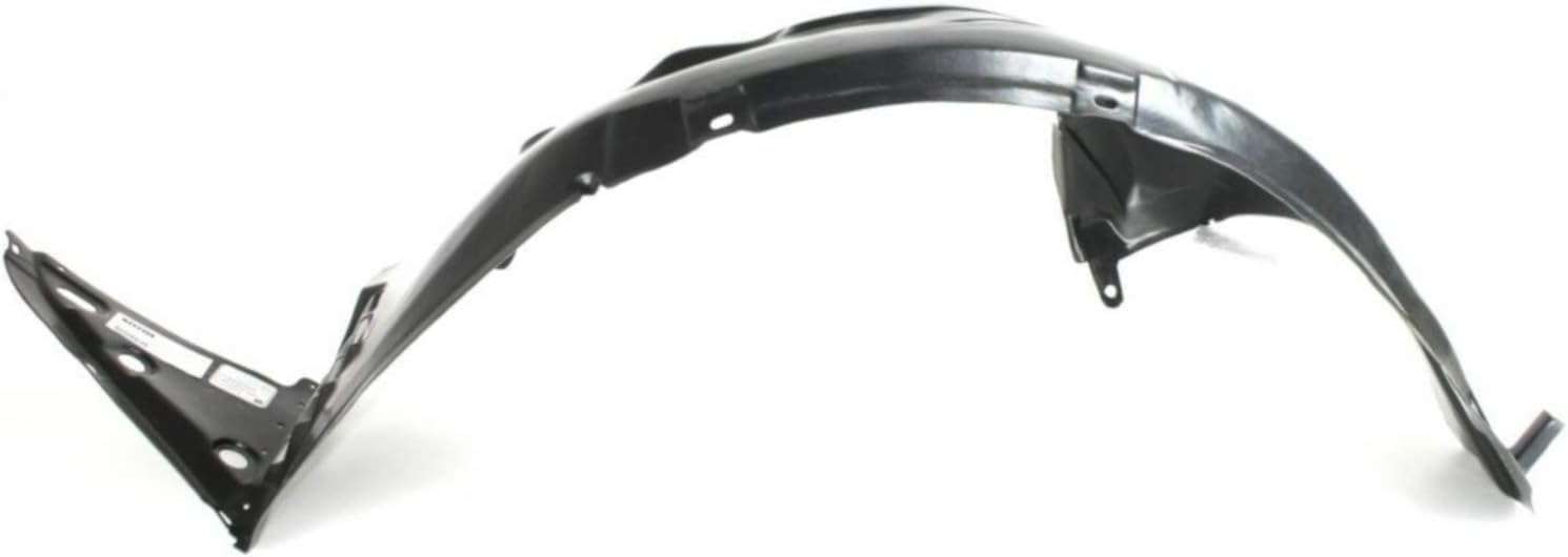 Front Fender Liner Left Driver Side Direct Replacement Compatible With 2007-2013 Nissan Altima NI1250135 63841ZX00A