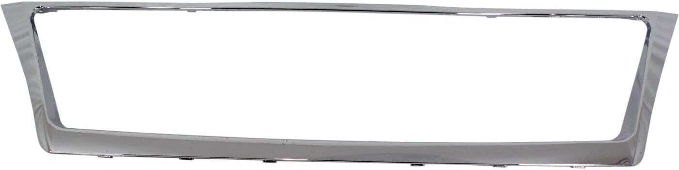 Front Center Main Grille Trim Molding Chrome Direct Replacement Compatible With 2010-2012 Lexus ES350 LX1210103 5311133350