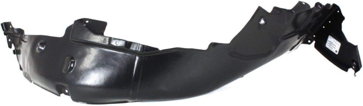 Front Fender Liner Right Passenger Side Direct Replacement Compatible With 2009-2010 Hyundai Sonata HY1249115 868120A800