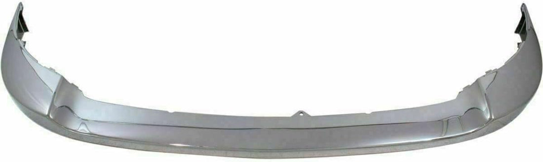 Front Bumper Upper Cover Chrome Plastic Direct Replacement Compatible With 2011-2014 Chevrolet Silverado 2500HD 3500HD GM1014106 25883355