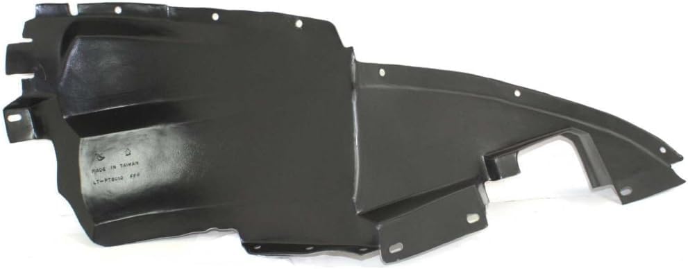 Front Fender Liner Right Passenger Side Direct Replacement Compatible With 1995-1999 Pontiac Sunfire GM1249137 22640828