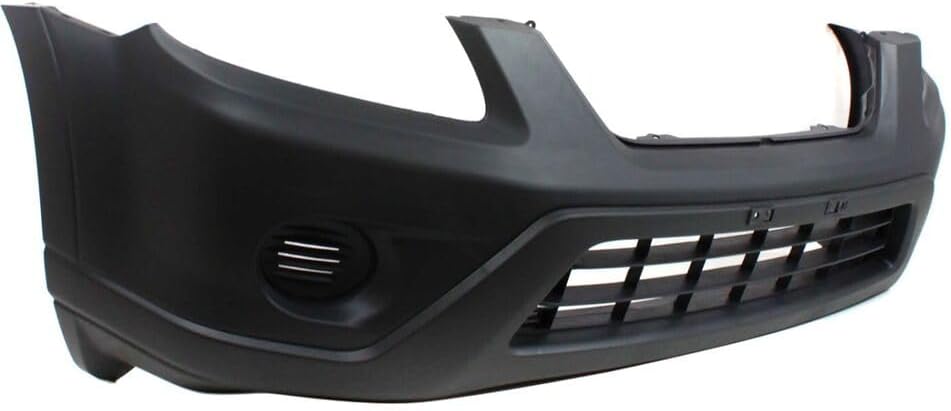 Front Bumper Cover Textured Without Fog Light Holes Direct Replacement Compatible With 2005-2006 Honda CR-V HO1000225 04711S9AA91