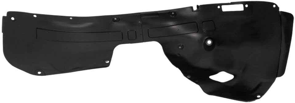 Front Fender Liner Right Passenger Side Without Insulation Foam Direct Replacement Compatible With 2012-2017 Toyota Yaris TO1249169 TO1249193 TO1249197 5380552070 538750D430