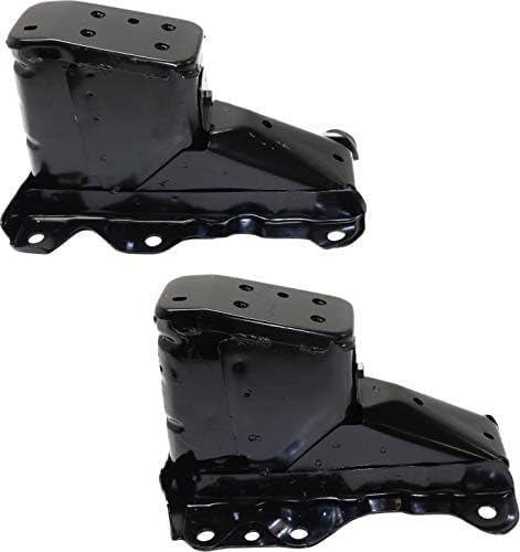 Set Of 2 Front Bumper Bracket Steel Right Passenger & Left Driver Side Direct Replacement Compatible With 2017-2022 Honda CR-V HO1067118 HO1066118 71150TLAA00 71160TLAA00