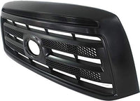 Front Grille Assembly Primed Shell And Insert Direct Replacement Compatible With 2010-2013 Toyota Tundra TO1200345 531000C240C0