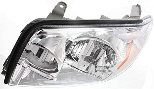 Set Of 2 Front Head Light Assembly Lens And Housing Plastic Left Driver & Right Passenger Side Direct Replacement Compatible With 2003-2005 Toyota 4Runner TO2502146 TO2503146