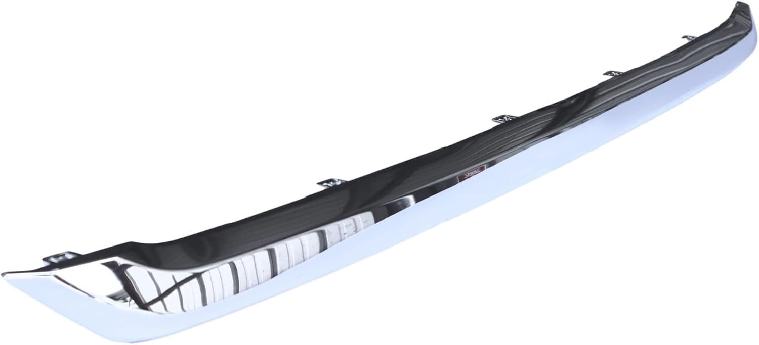 Front Bumper Molding Chrome Direct Replacement Compatible With 2013-2016 Nissan Pathfinder NI1044108 620763KA0A