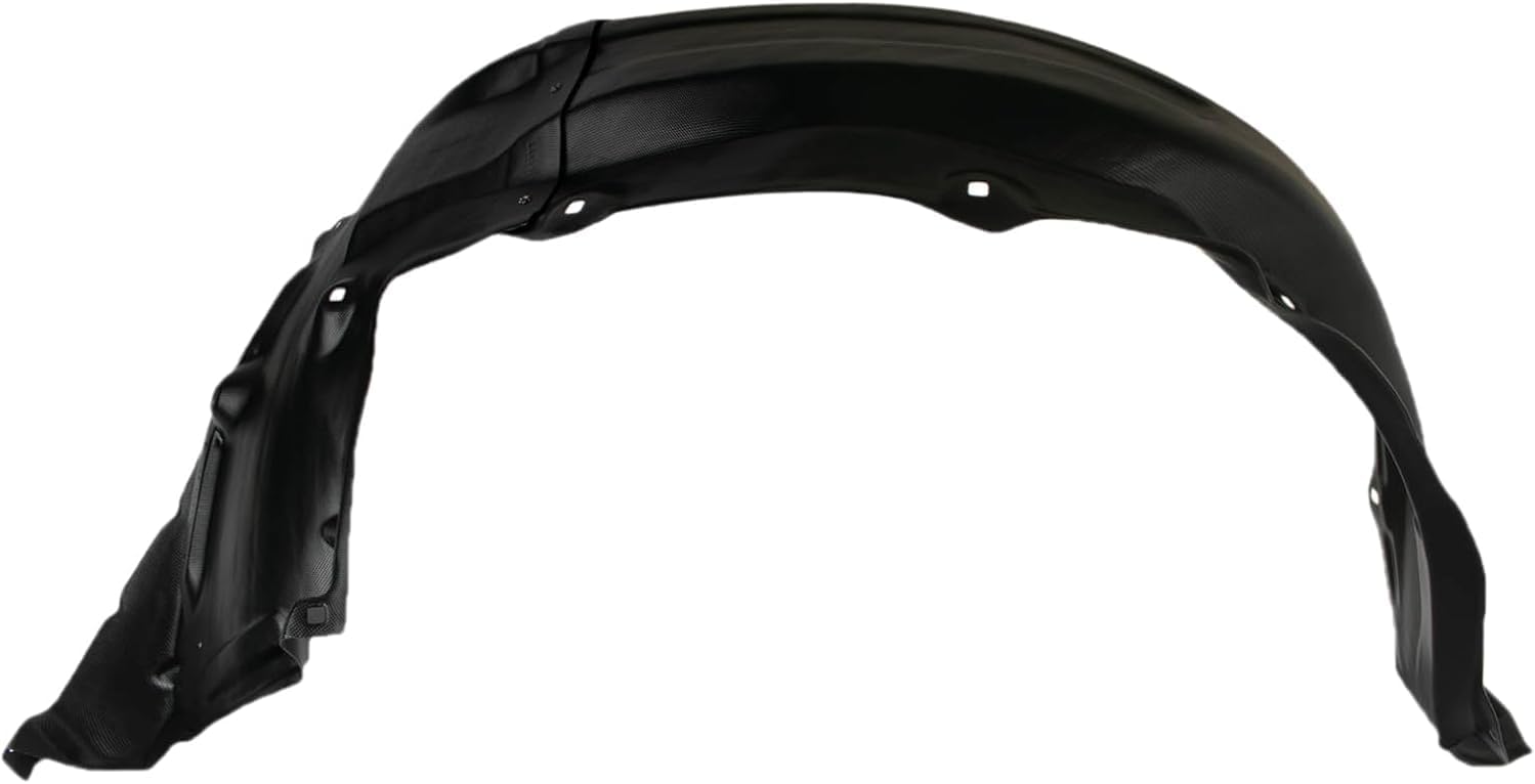 Front Fender Liner Rear Section Right Passenger Side Direct Replacement Compatible With 2007-2013 Toyota Tundra / 2008-2020 Sequoia TO1249145 538070C020