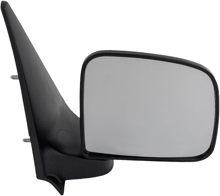Front Mirror Manual Folding Non-Heated Textured Left Driver Side Direct Replacement Compatible With 1993-2005 Ford Ranger / 1994-2002 Mazda FO1320156 F87Z17683SAB