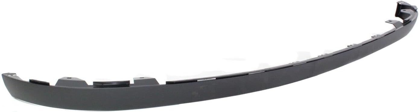 Front Bumper Lower Valance Air Deflector + Extension Textured Direct Replacement Compatible With 2011-2014 Chevrolet Silverado 2500HD 3500HD GM1092213 GM1095195 19370763 20845670