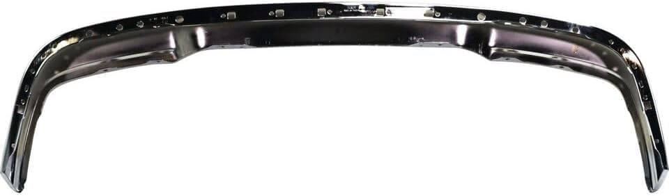 Front Bumper Chrome Steel Without Fog Light Holes Direct Replacement Compatible With 2001-2005 Ford Ranger FO1002369 1L5Z17757BA