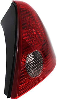 Set Of 2 Tail Light Assembly Plastic Left Driver & Right Passenger Side Direct Replacement Compatible With 2005-2010 Pontiac G6 GM2801201 GM2800201 15242808 15242809