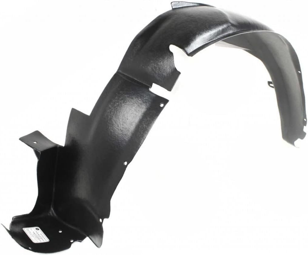 Front Fender Liner Left Driver Side Direct Replacement Compatible With 1997-2003 Pontiac Grand Prix GM1248131 10309518