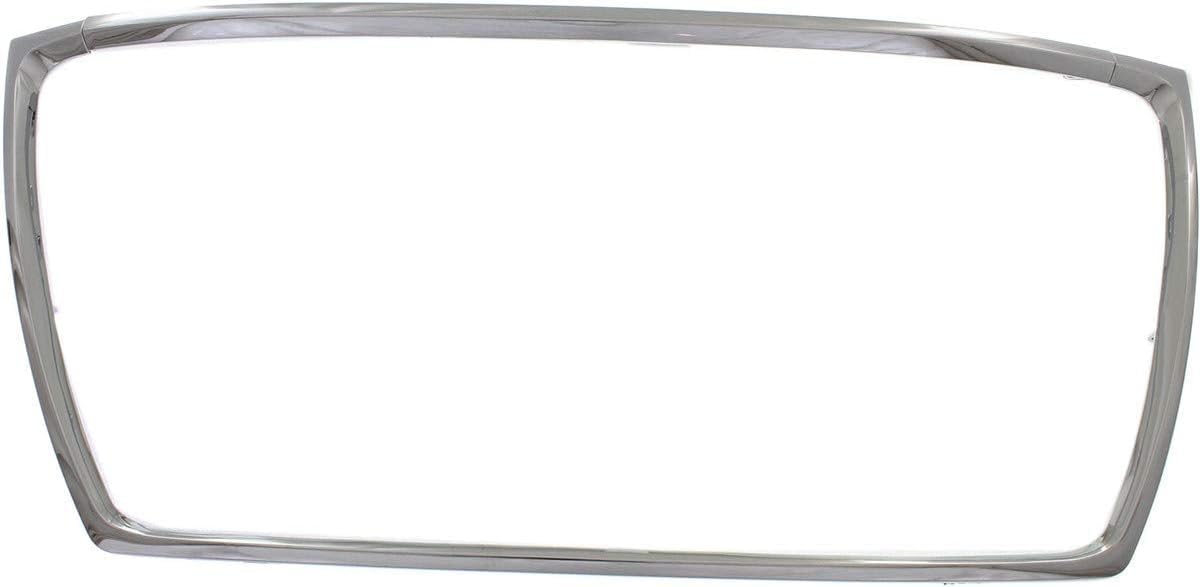 Front Bumper Cover Primed + Upper & Lower Grille + Chrome Molding + Headlight + Fog Light + Trim Left & Right Side Direct Replacement Compatible With 2011-2012 Mitsubishi Outlander