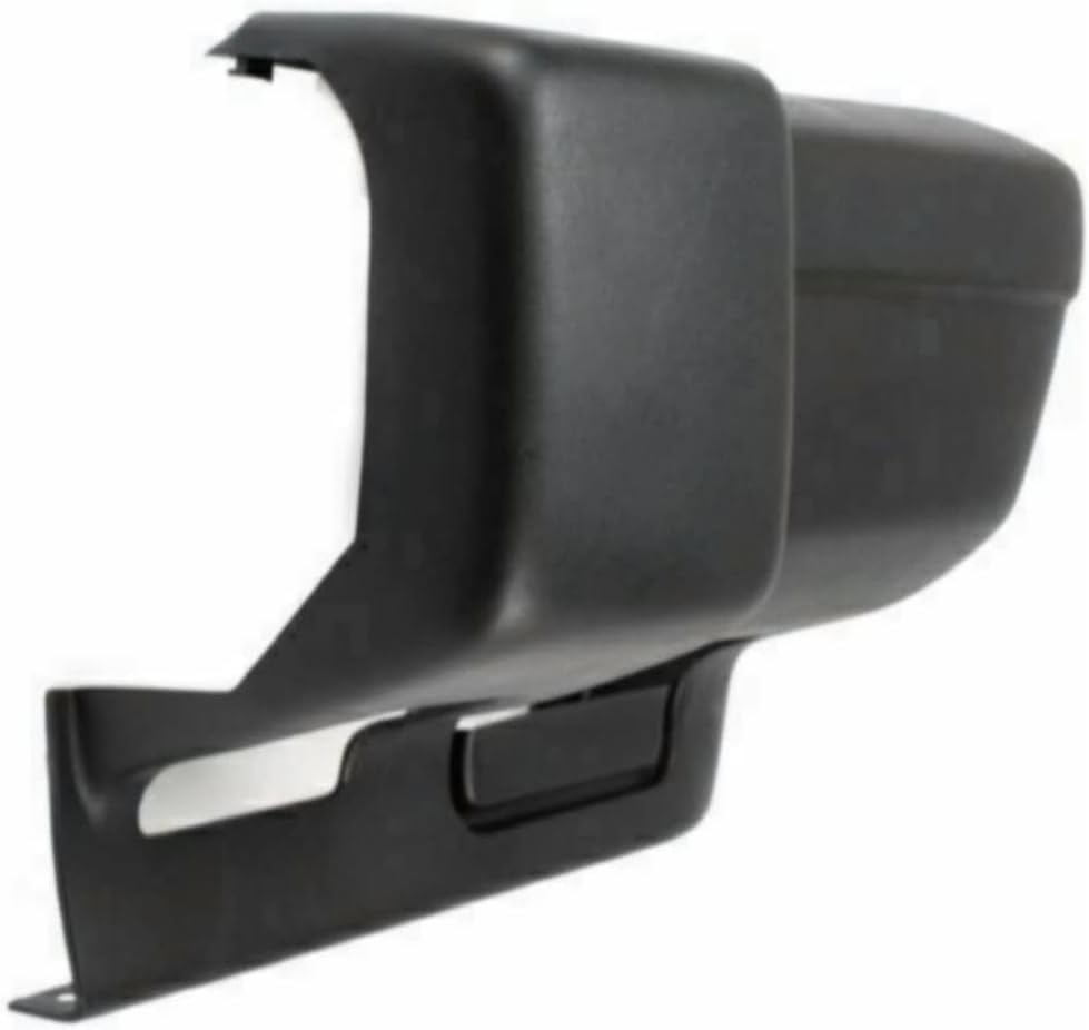 Front And Rear Bumper End Caps Textured Right Passenger & Left Driver Side Direct Replacement Compatible With Jeep Cherokee 1997-2001 CH1004126 CH1005126 CH1104139 CH1105139